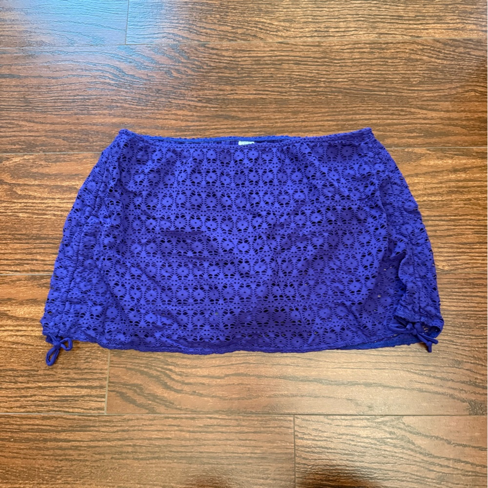 Freya Purple Swim Skirt Bottom